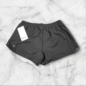 Lululemon Hotty Hot LR 4" Lined Black Women's Shorts Size 14 Tall